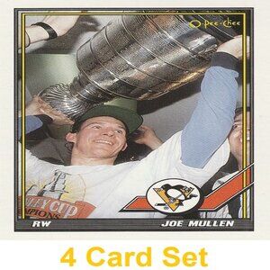 Joe Mullen Hockey Card Collection
